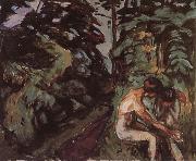 Edvard Munch Comfort oil painting artist